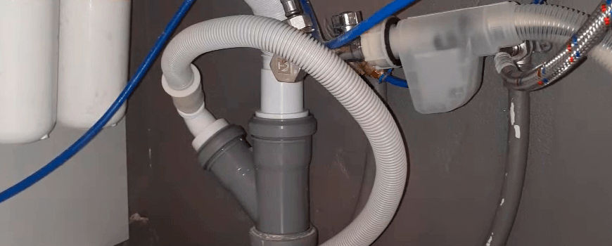 Подключение посудомоечной машины к водопроводу 